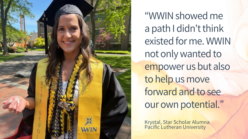 Krystal on stage at Elevate 2025